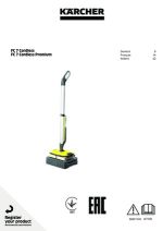 Bedienungsanleitung Kärcher Hartbodenreiniger FC 7 Cordless